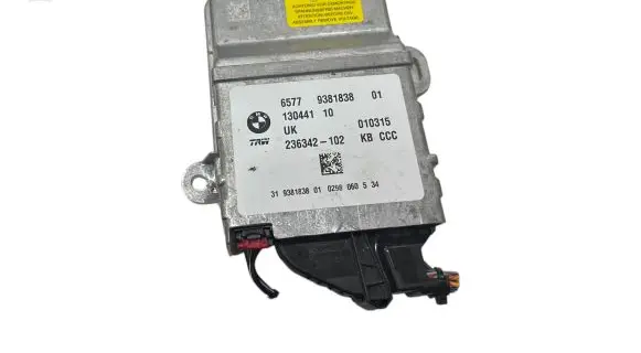BMW i3 Airbag control unit/module 9381838 13044110 236342102
