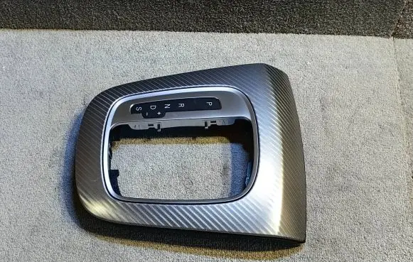 Gear shifter surround trim plastic