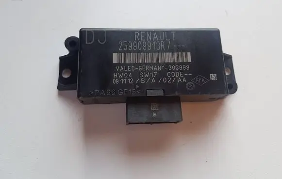 Renault Megane III Parking PDC control unit/module 259909913R
