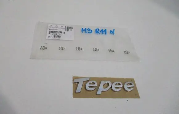 Peugeot Expert Manufacturers badge/model letters 8665ZC