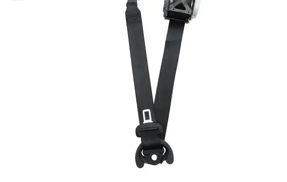 Volkswagen Touareg II Rear seatbelt buckle 7P0857805F 7N0857737DE 1T0857731