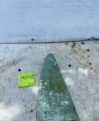 Opel Astra G Rear door window glass DOT36AS2M129 43R007022