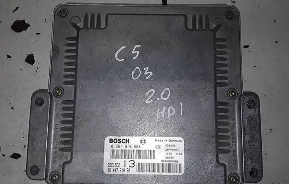 Citroen C5 Engine control unit/module 0281010808 9644721080