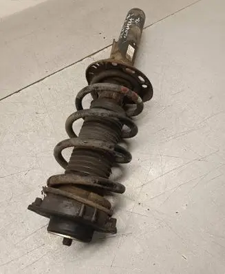 Front shock absorber with coil spring