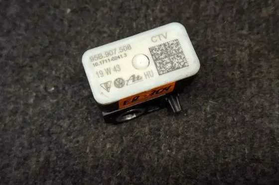 Airbag deployment crash/impact sensor