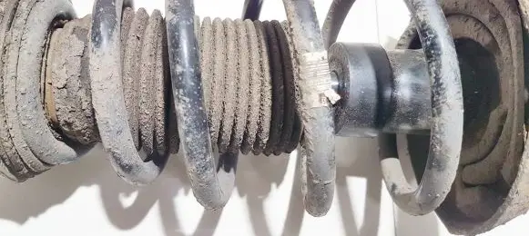 Front coil spring