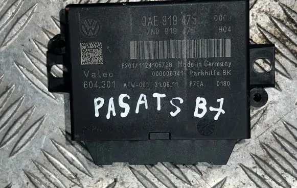 Volkswagen PASSAT B7 Parking PDC control unit/module 7N0919475 000006341 3AE919475