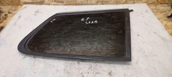 Saab 9-3 Ver2 Rear door window glass 43R00053