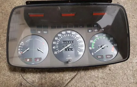 BMW 7 E23 Speedometer (instrument cluster) 1360857