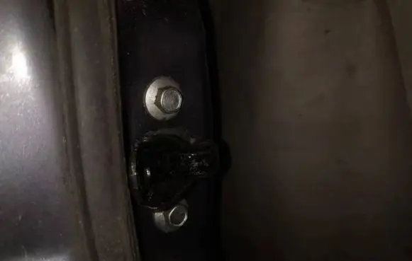 Honda FR-V Front door check strap stopper 