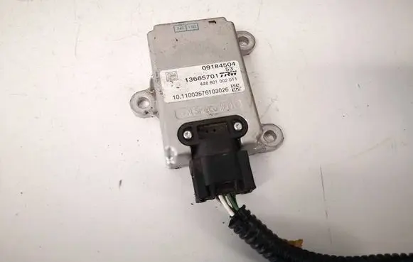 Opel Signum ESP acceleration yaw rate sensor 09184504