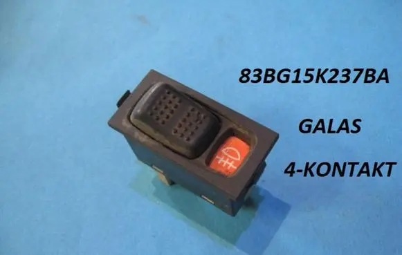 Fog light switch