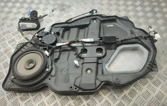 Mazda 2 Front door window regulator with motor D6515897XB