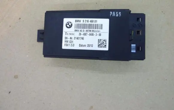 BMW 3 F30 F35 F31 Seat control module 9216468 G523