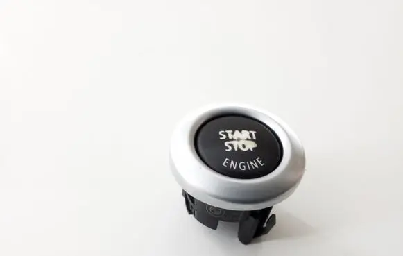 BMW 5 E60 E61 Engine start stop button switch 9110359