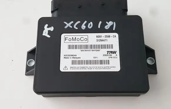 Volvo XC60 Hand brake control module 6G912598CA 31264471