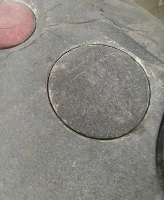 Nissan Qashqai Rear bumper row hook cap/cover 