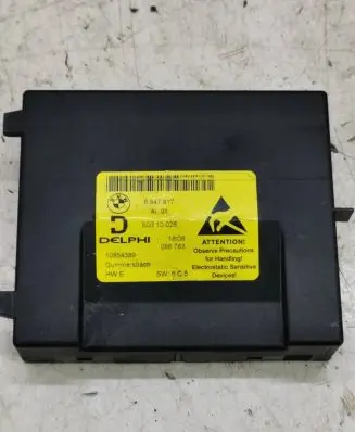 BMW 7 E65 E66 Central console control unit 6947817 10854389 E0310026