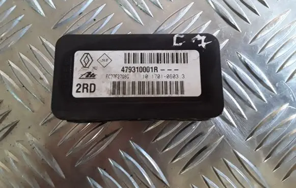 Renault Laguna III ESP acceleration yaw rate sensor 479310001R 10170106033