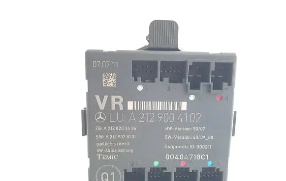 Mercedes-Benz E W212 Door control unit/module A2129004102