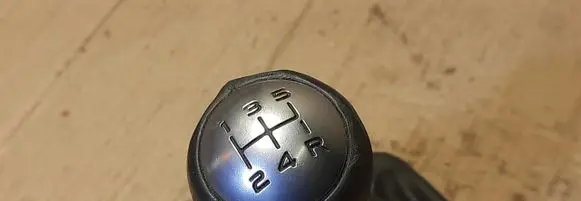 Citroen DS3 Gear lever shifter trim leather/knob MIESZEK