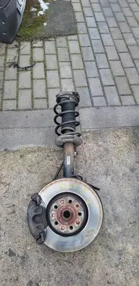Volkswagen Golf V Front wheel hub spindle knuckle 1T0413031HM