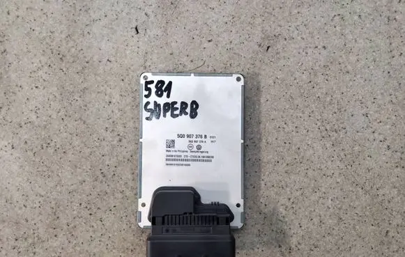 Skoda Superb B8 (3V) Suspension control unit/module 5Q0907376B38 5Q0907376B