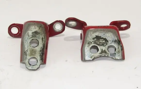 Front door hinge set
