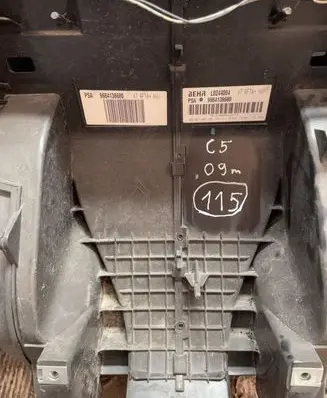 Citroen C5 Interior heater climate box assembly 9641838680