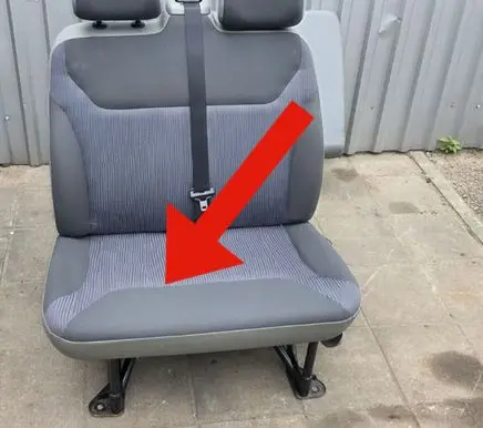 Opel Vivaro Front double seat