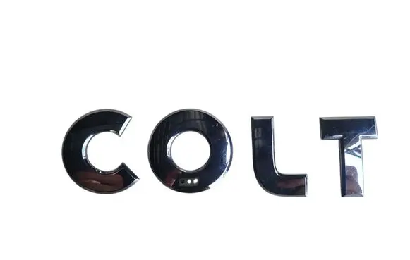 Mitsubishi Colt Manufacturers badge/model letters 
