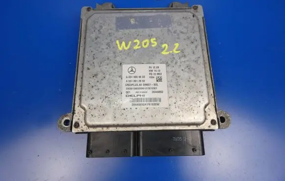 Mercedes-Benz C W205 Engine control unit/module A6519000603 28449850 A6519012002