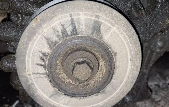 Opel Zafira A Crankshaft pulley