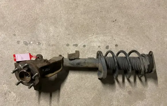 Volvo V50 Front shock absorber with coil spring