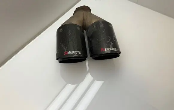 BMW 3 E92 E93 Muffler ending 