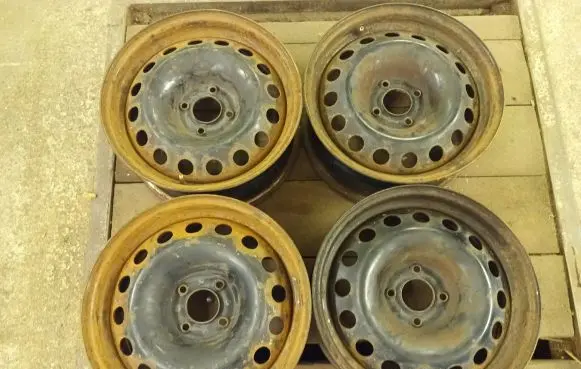 Citroen C4 I R16 steel rim 