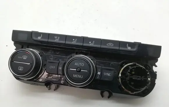 Volkswagen Golf VII Interior fan control switch 5G0907044BD