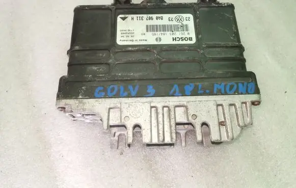 Volkswagen Golf III Engine control unit/module 8A0907311H 0261203184 0261203185