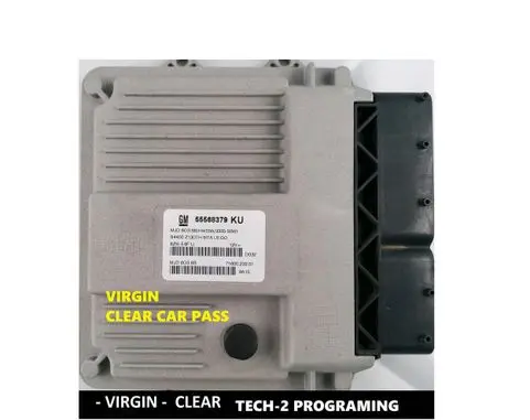 Opel Corsa D Engine control unit/module ECU 55568379KU 55568379