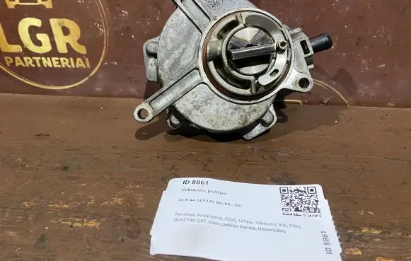 Audi A4 S4 B7 8E 8H Vacuum pump 18102703