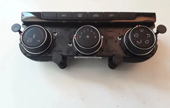 Volkswagen PASSAT B8 Air conditioner control unit module 5G0907426AF