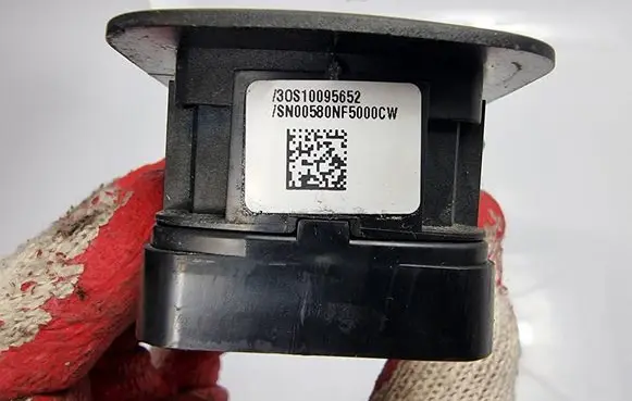 Electric window control switch
