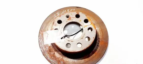 Volkswagen Golf V Rear brake disc neventiliuojamas