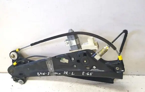BMW 7 E65 E66 Front door window regulator with motor 7138861E