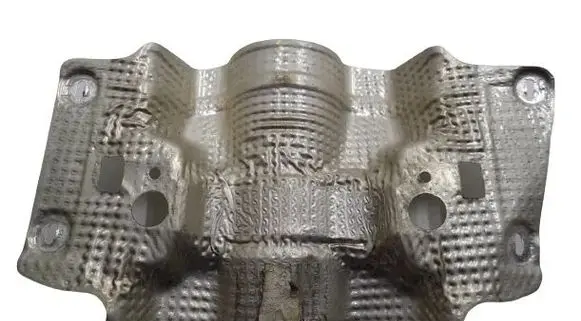 Audi Q7 4M Heat shield in engine bay 4M0821443C