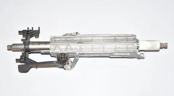 Steering wheel axle set