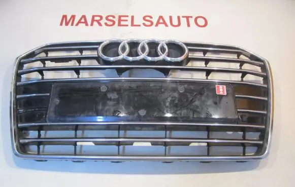 Front bumper upper radiator grill