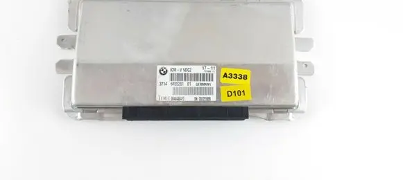 BMW 5 F10 F11 Air suspension control unit module (rear) 6855281 37146855281
