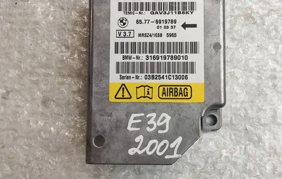 BMW 5 E39 Airbag control unit/module 6919789 65776919789