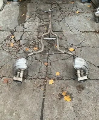 Porsche Panamera (970) Muffler/silencer 2055156001